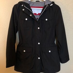Jessica Simpson Black Rain Jacket